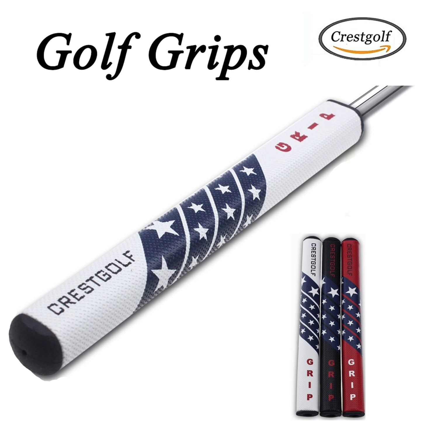 CRESTGOLF NEW Golf Clubs Grip 2.0 Golf Putter Grip PU Golf Grip Antiskid 1 Piece