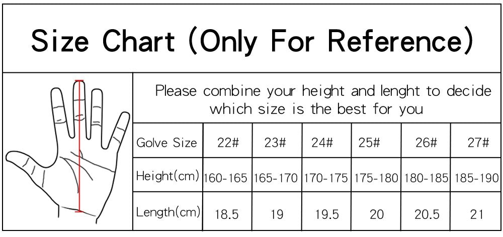 Men's Golf Glove Left/Right Hand Micro Soft Fiber Breathable Non-Slip Golf Gloves Black
