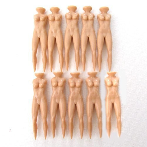 10PCS/Set Tees Golf Tee Funny Golf Gift Sexy
