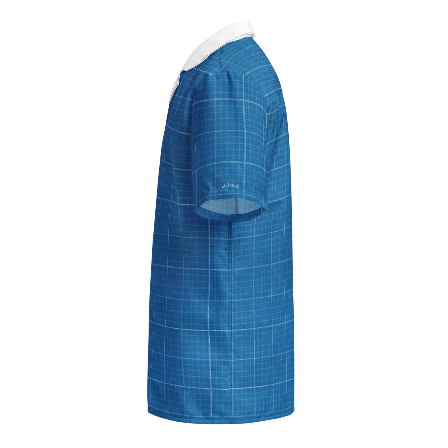 Blade Golf Plaid Button